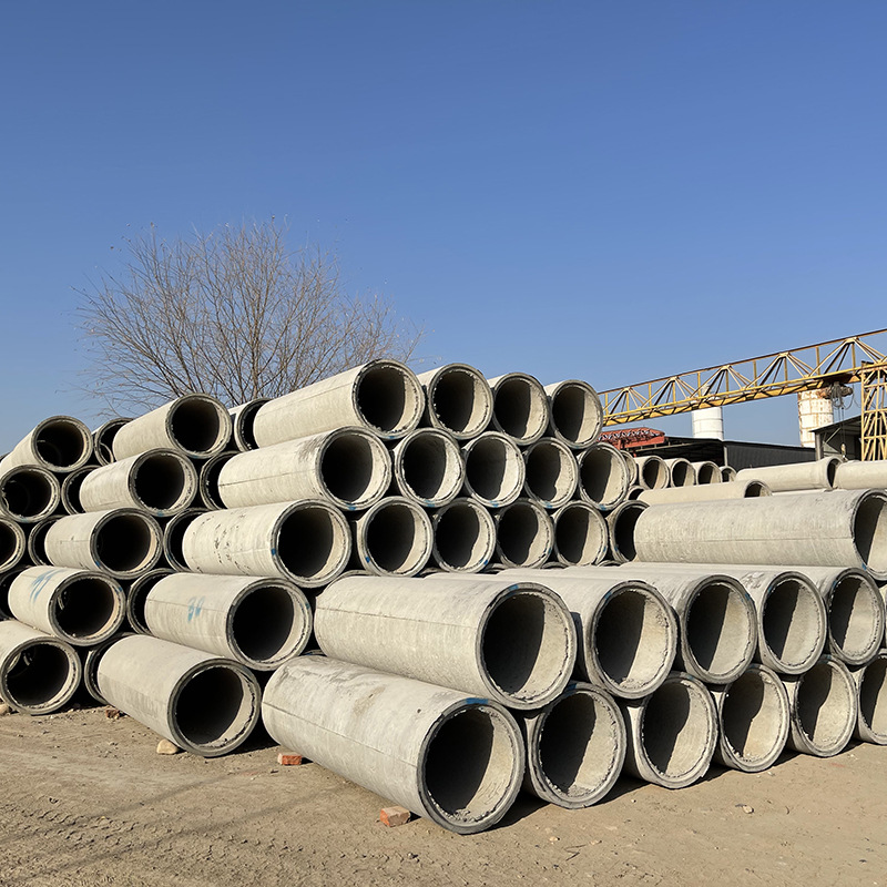 供应预制水泥管 企口500承插式混凝土排水管 修路工程排污管
