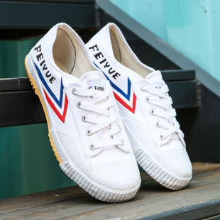 Dafu Feiyue 501 Canvas Shoes Men and Women Students Track and Field Shoes Sports Examination White Shoes Running Sports Martial Arts Shoes