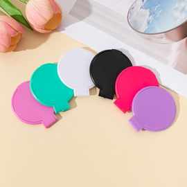 可印logo广告宣传语折叠单面化妆镜便携实用补妆小圆镜广告镜翻盖