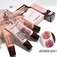 Cappuvini карамельный легкий полупрозрачный блеск для губ увлажняющий зеркальный студенческий стеклянный макияж для губ отбеливающий косметический макияж