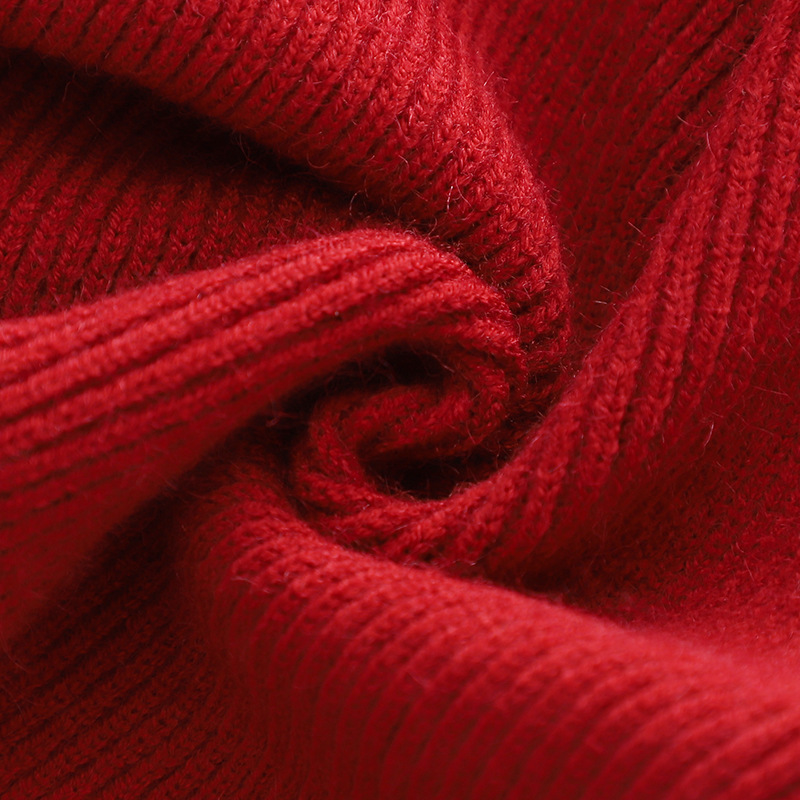 Rochie roșie tricotată de Crăciun, din lână, pentru fete, de iarnă 2024, pentru bebeluși, prințesă, de Anul Nou_voghion.com