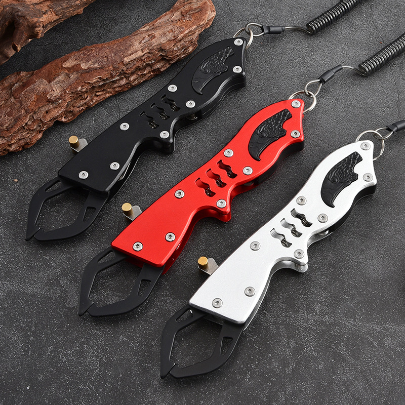 Yangjiang Source Factory 304 Stainless Steel Fish Control Tool, Fishing Pliers, Portable Fishing Tool, Wholesale Fishing Pliers