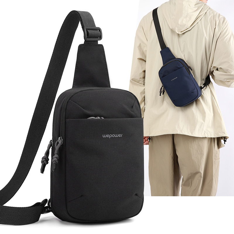 WEPOWER nuevo estilo de moda para hombres y mujeres ocio viaje bolso de pecho de viaje de bicicleta deportiva bolso de pecho