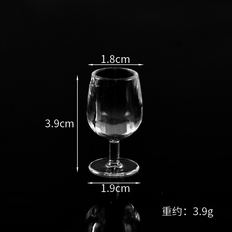 Directo de fábrica simulación alimentos y jugar taza accesorios hechos a mano DIY mini copa vino crema sundae mousse