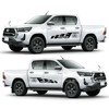 D-1682 is suitable for Toyota Hilux car stickers striped decorative compass Toton side skirt body sticker