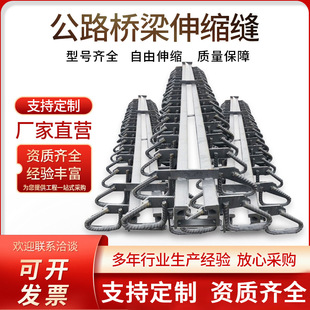 Bridge expansion joint road special-shaped steel multi-directional displacement expansion joint Muller comb plate expansion joint manufacturers