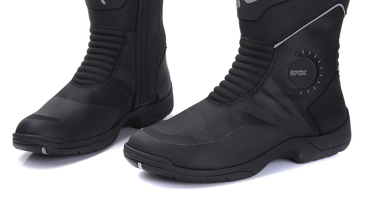 Yakushi/Arcx-L60627 Motorcycle Shoes Men's High-Top Leather Rider Shoes Racing Boots Waterproof and Breathable