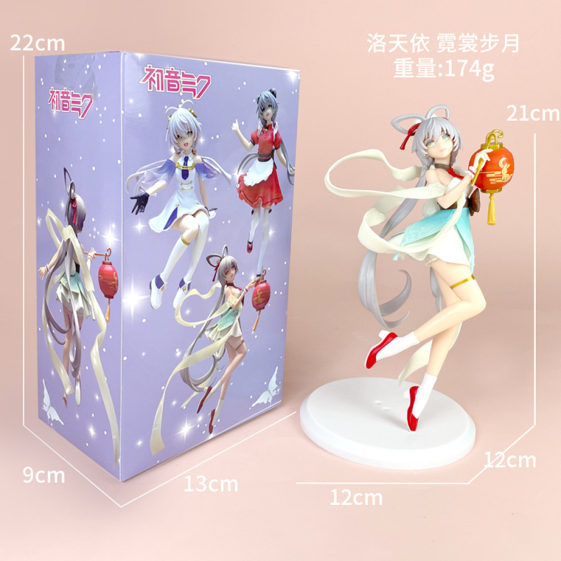 初音未来手办动漫水冰月美少女蕾姆花嫁穹妹二次元公仔模型摆件批|undefined