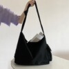 Fashionable universal capacious shopping bag for leisure, one-shoulder bag