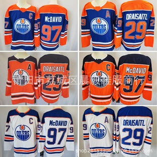 New New Standard Oil Team Ice Hockey Uniform No. 97 29 # Embroidered Retro Jersey American Hockey Training Uniform Wholesale