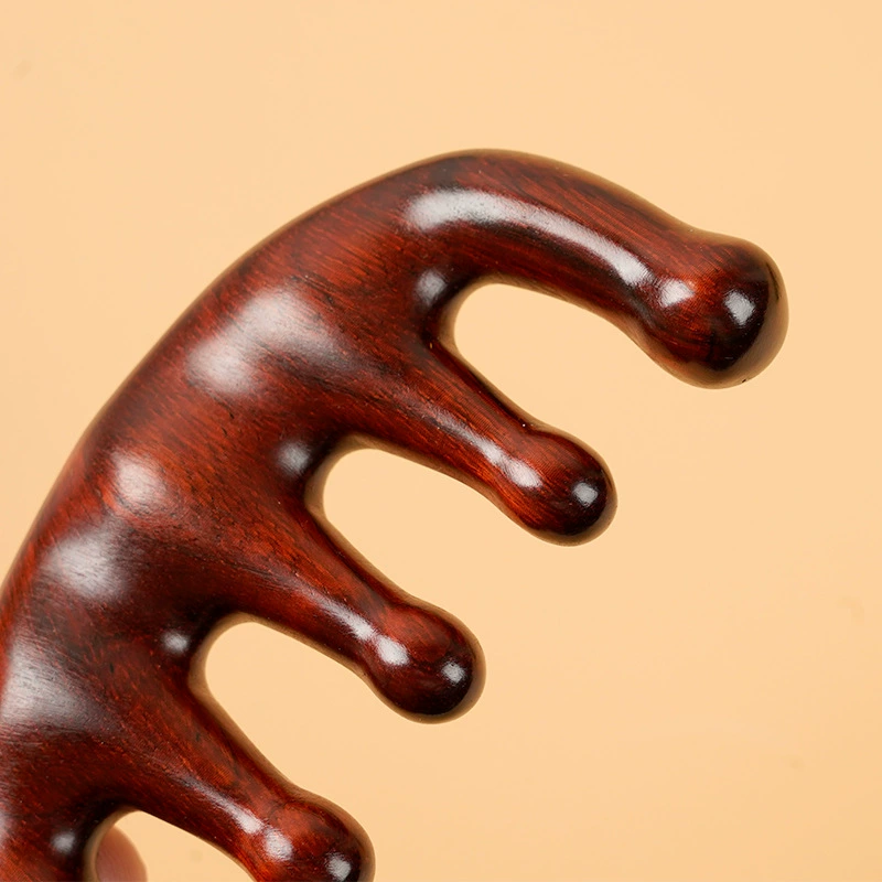 Головка шарика из sandalwood, массажер для кожи головы, щетка, подарочная коробка