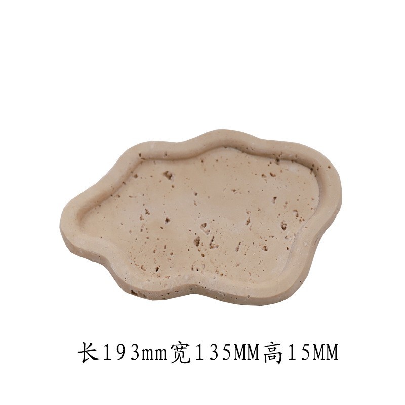 Geométrica piedra de cueva natural adornos de mármol de viento silencioso decoración del hogar modelo de arte de decoración de escritorio de decoración suave