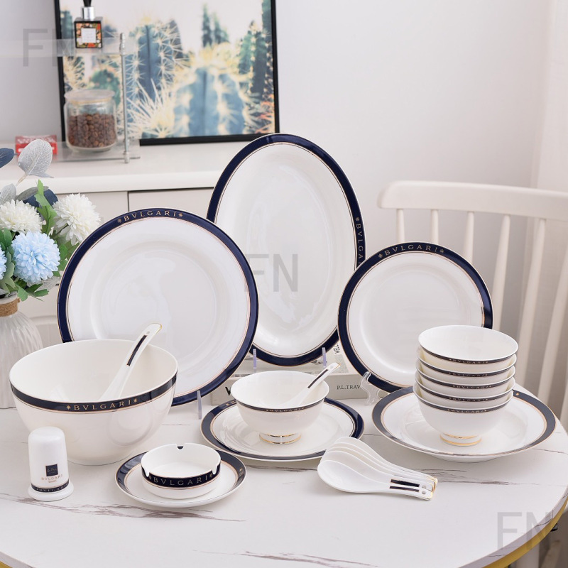 New Ceramic Turkish Bone China Bowls and Plates Kleinland Espresso Cup Classic Blue Dinnerware Set New Ceramic Turkish Bone China Bowls and Plates Kleinland Espresso Cup Classic Blue Dinnerware Set
