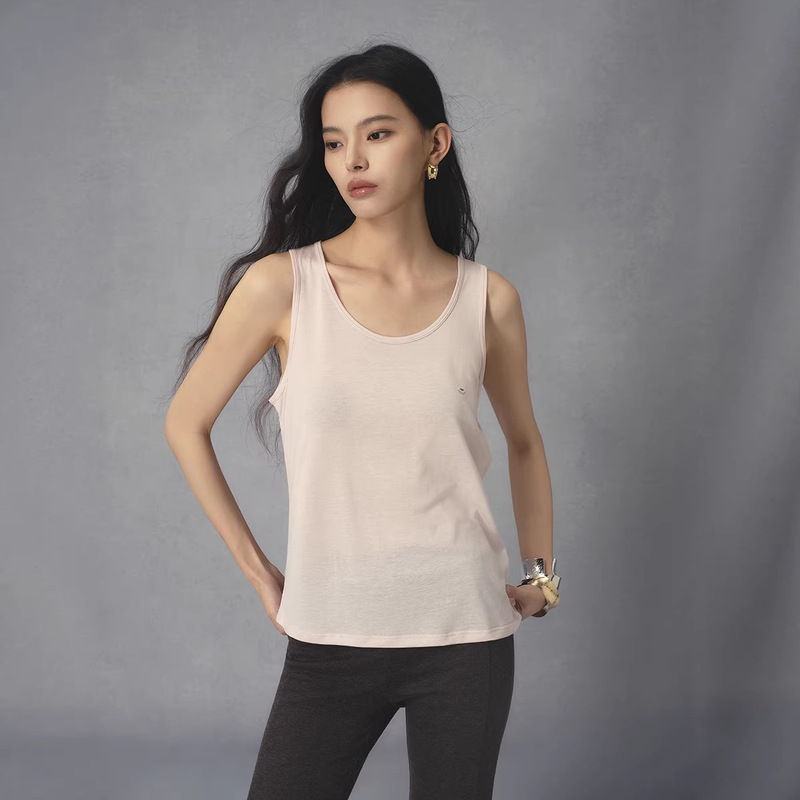 Women's Tencel Linen Camisole for Summer, Outerwear or Inner Wear, 2026 New Style, Loose Sleeveless Knitted Base Top Women's Tencel Linen Camisole for Summer, Outerwear or Inner Wear, 2026 New Style, Loose Sleeveless Knitted Base Top