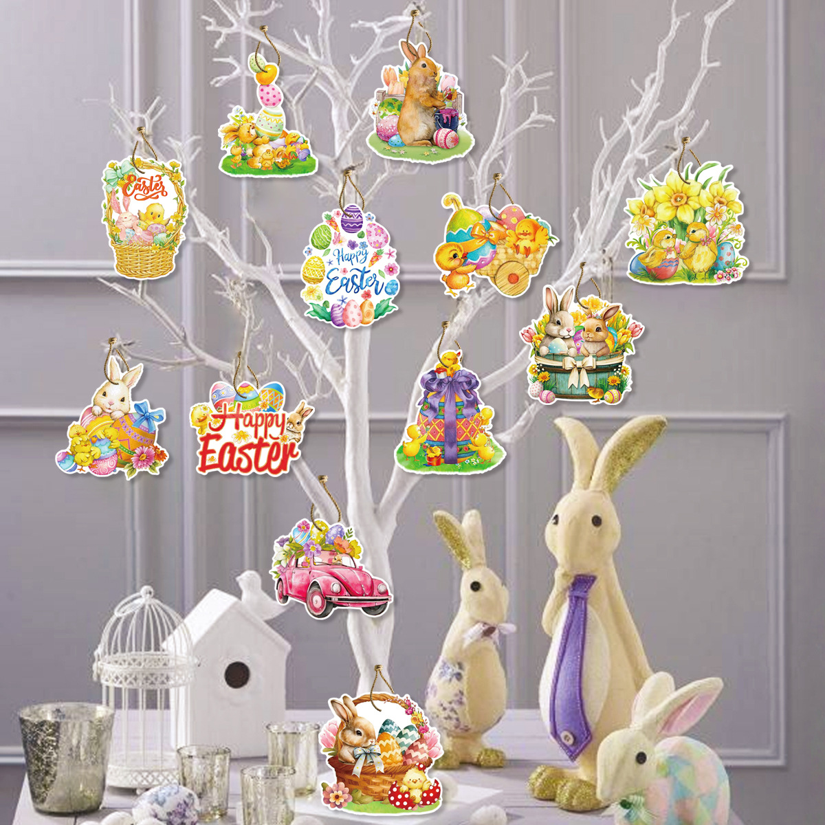 Easter Cute Letter Paper Holiday Daily Decorative Props display picture 3