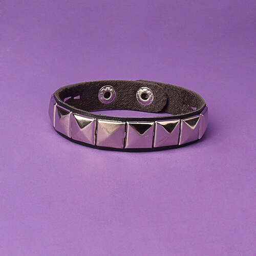 Cross-border rivet punk couple leather bracelet casual fashion trend personalized bangle bracelet accessory