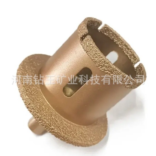 台盆钻下水管水槽钎焊金刚石开孔器/大理石陶瓷砖脸盆打孔钻