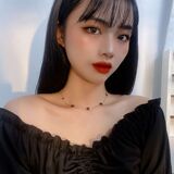 Золотое модное ожерелье из нержавеющей стали, золото 750 пробы, четырехлистный клевер, простой и элегантный дизайн