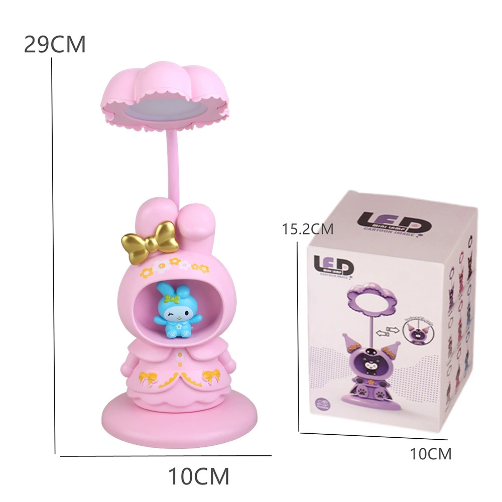 Cartoon table lamp for bedroom, LED sharpener, Birthday gift