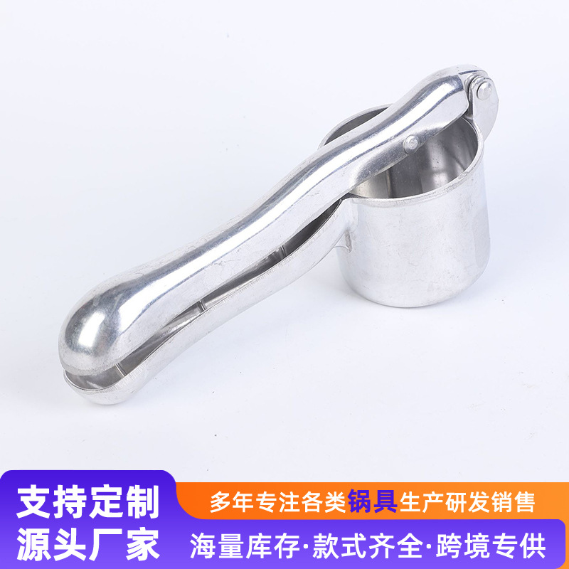 Máquina de cocina de acero inoxidable de jugo manual al por mayor portátil de fruta pequeña para hacer jugo de fruta multifuncional