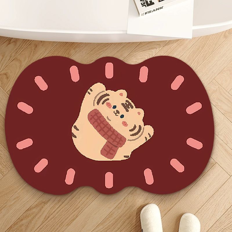 머리를 기울이고 스트레칭하는 새끼 고양이