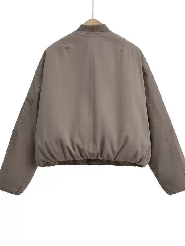 Summer solid jacket, baseball uniform, European style