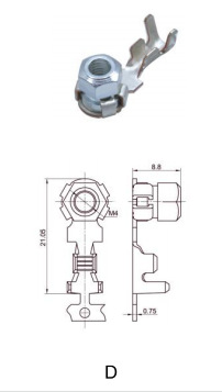LX201-005A 连接器端子1599300-1