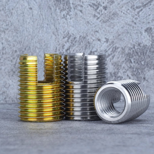 Stainless steel 302 type self-tapping nut set screw sleeve nut cover color zinc slot self-tapping screw protective sleeve