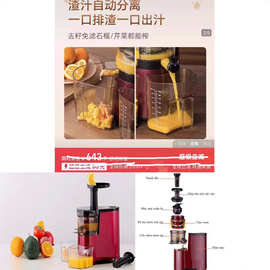 【BH598】 原汁机，不能炸甘蔗 不用加水的榨汁机
