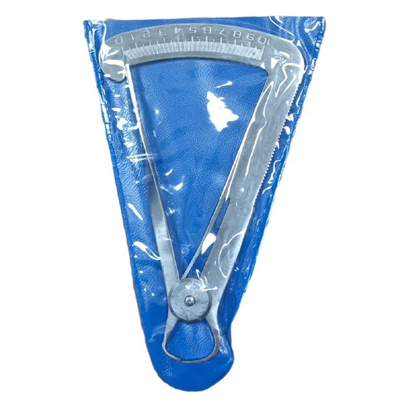 Штангенциркуль с внутренней короной из нержавеющей стали, толщиномер внутреннего диаметра, внутреннее измерение, высокоточный треугольный толщиномер, измерение зубного техника, золотой воск