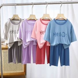 童家居服套装;童家居服上装;童卫衣
