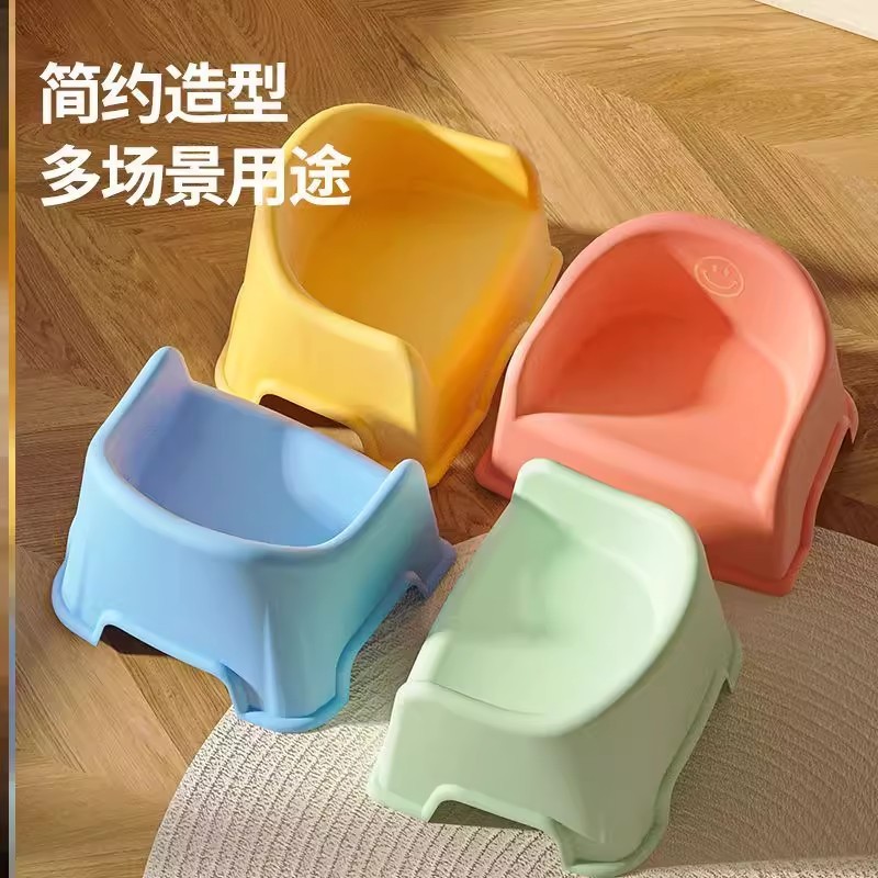 背もたれ椅子、家庭用ベビーソファ、幼児用小さな椅子、靴交換用スツール、入浴用低スツール、子供用プラスチック製の小さなスツール|undefined