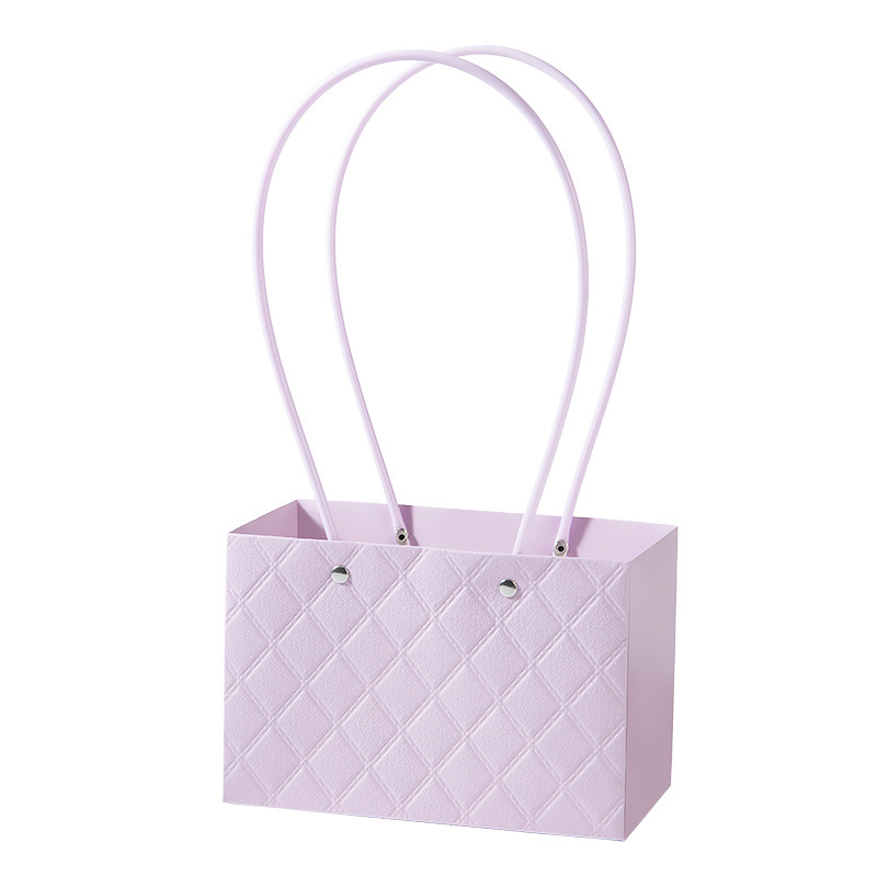 Bolsa de macarrones, bolsa de aperitivos, bolsa para arreglos florales de gelatina, bolsa con relieve estéreo, bolsa cuadrada trapezoidal para regalos de cumpleaños y festivos