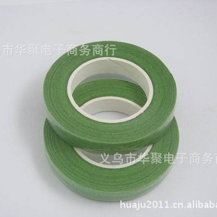 专业供应花艺胶带丝网花粘手指30Y*12MM手工diy制作材料花艺胶带