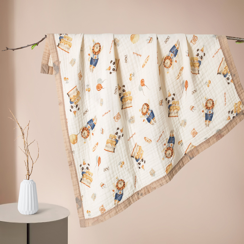 Six-layer wide edge-animal party