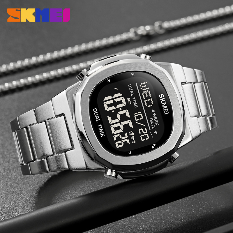 Skmei reloj de hombre moda impermeable deportes al aire libre reloj electrónico reloj de personalidad reloj de comercio electrónico transfronterizo