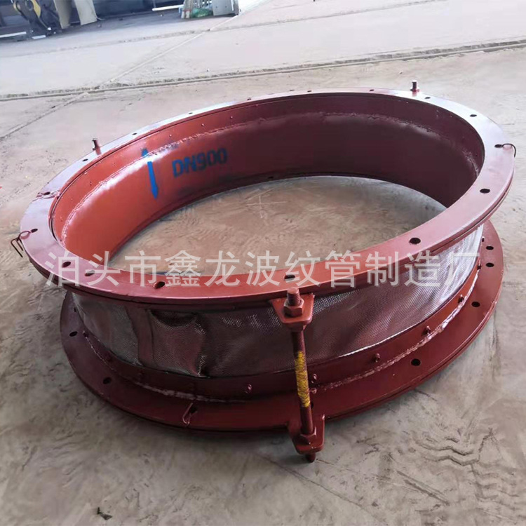 烟风管道硅橡胶软连接 法兰式复合织物膨胀节 矩形非金属补偿器