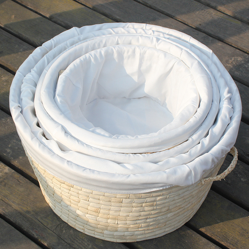 保溫筐饅頭筐大餅筐編玉米皮帶蓋饃饃筐雞蛋鴨蛋飯焐子收納拆洗