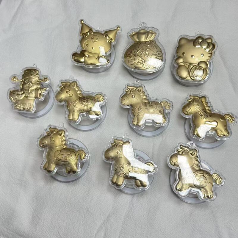 Creative Golden Horse Kitty Cat Suitable for Magsafe Magnetic Holder with Strong Adsorption Force Retractable Desktop Air Bag for Women Creative Golden Horse Kitty Cat Suitable for Magsafe Magnetic Holder with Strong Adsorption Force Retractable Desktop Air Bag for Women