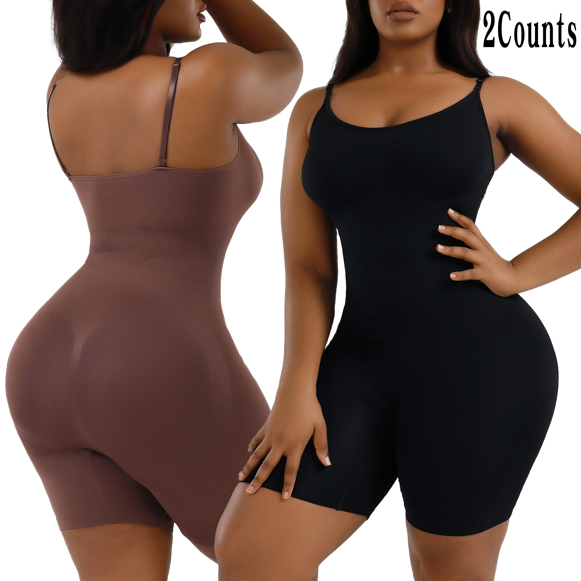 Постpartum Shapewear Bodysuit, European Style, Plus Size, Hip-Lifting Support