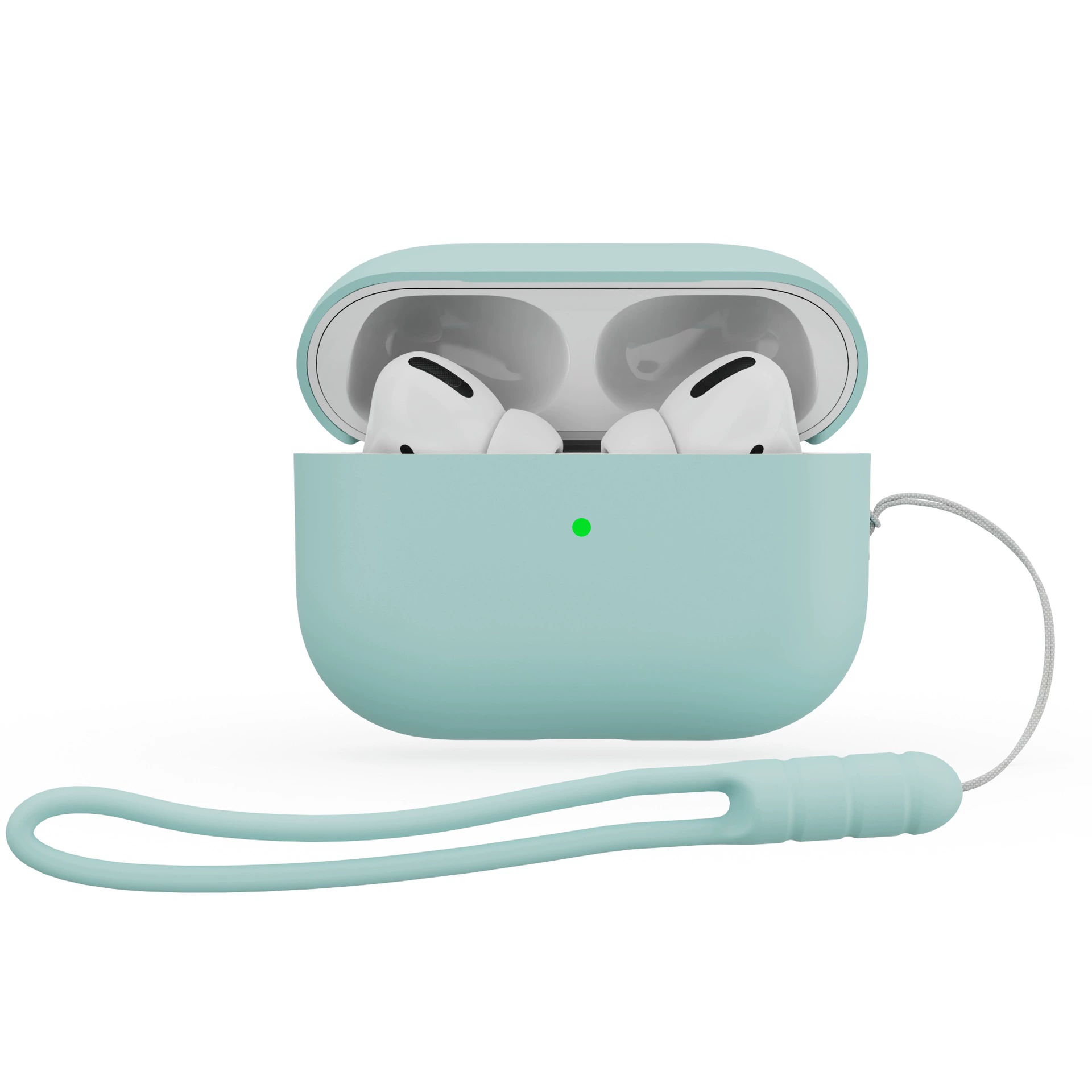 Подходит для Apple AirPods Pro2 Защитный чехол Apple AirPods PRO2 Силиконовая защитная крышка Добавить боковую