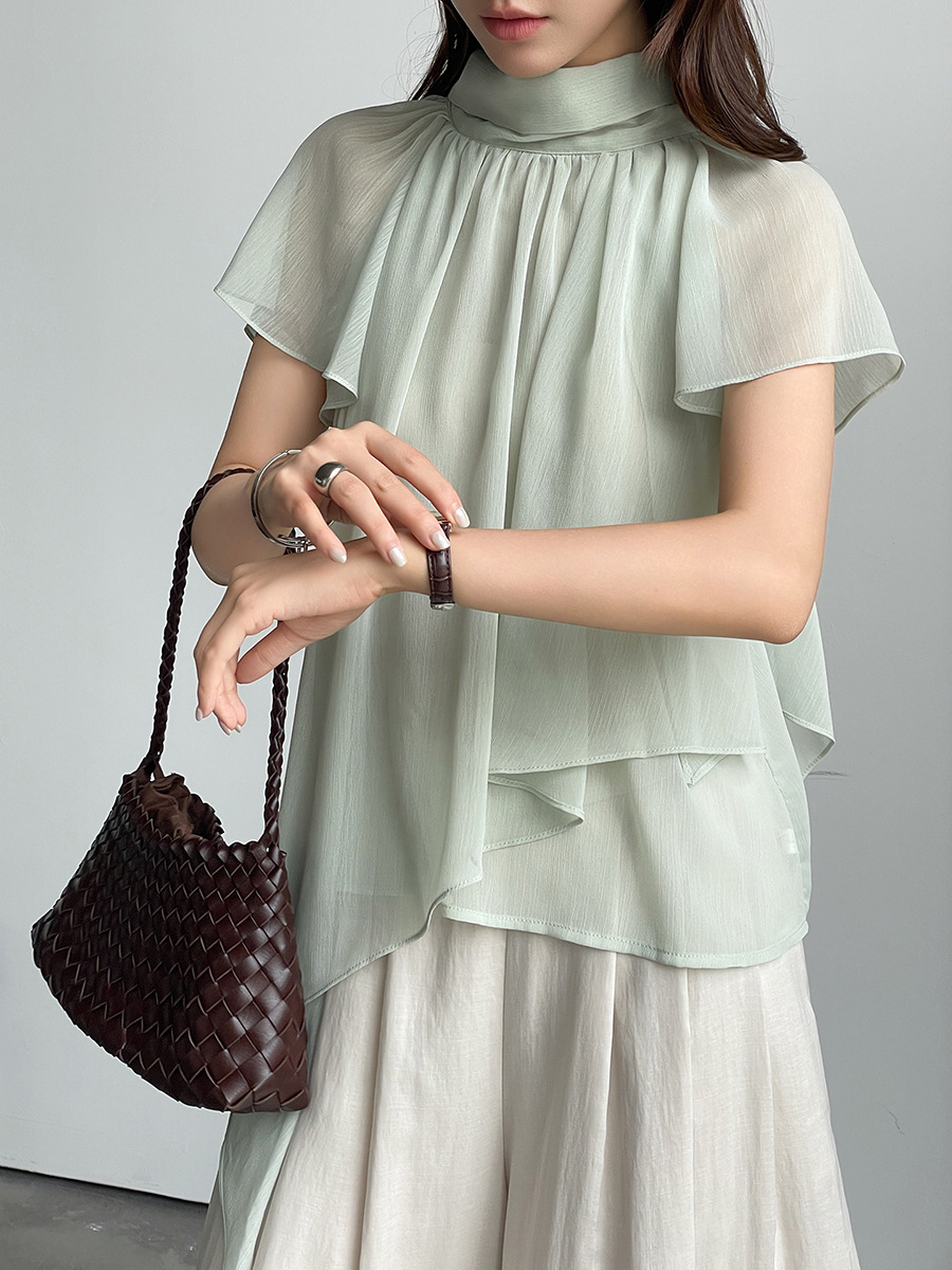 Design shiffon summer shirt