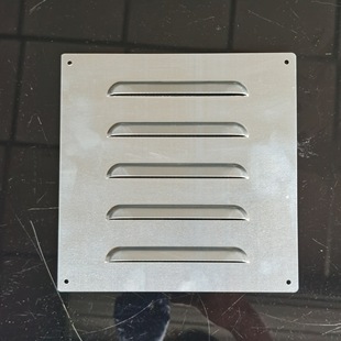 Package Bangbang Wooden Box Packing Box Vents Venting Vent Hole Vent Hole Iron Window Galvanized Blinds