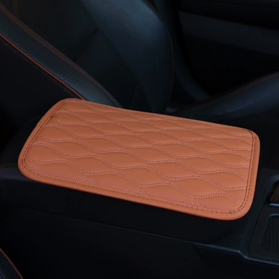 upgrade, scratch-resistant, wear-resistant, Armrest box pad - light-brown