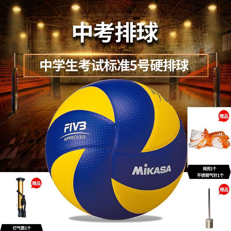 No. 5 Physical Examination Volleyball Student Training Adult Youth Soft Leather Hand Indoor and Outdoor Competition Hard Other Machine Sewing No