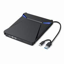 USB3.0&Type-C 双接口CD/DVD刻录机 笔记本外置刻录机光驱