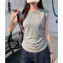 女春短袖无袖新款t恤