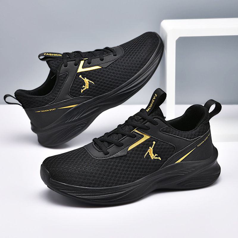 Running Shoes for Men New Mesh Breathable Casual Shoes Lightweight Black Shoes for Men Sports Shoes - 9