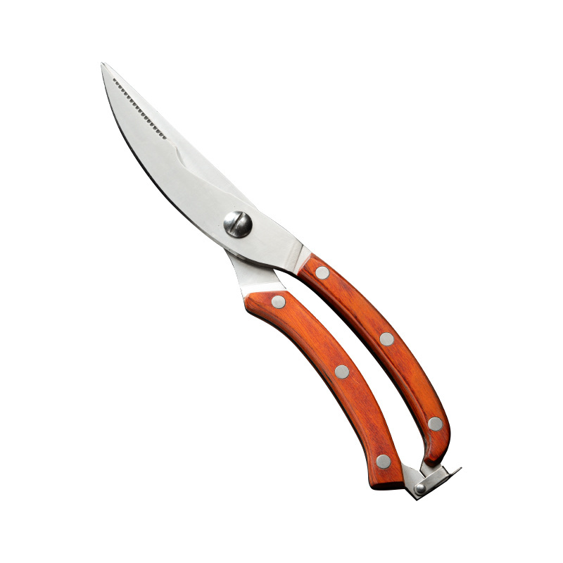 Potentes tijeras de hueso de pollo tijeras de acero inoxidable tijeras de cocina especial para el hogar de hueso de pollo tijeras multifuncionales de hueso de pescado