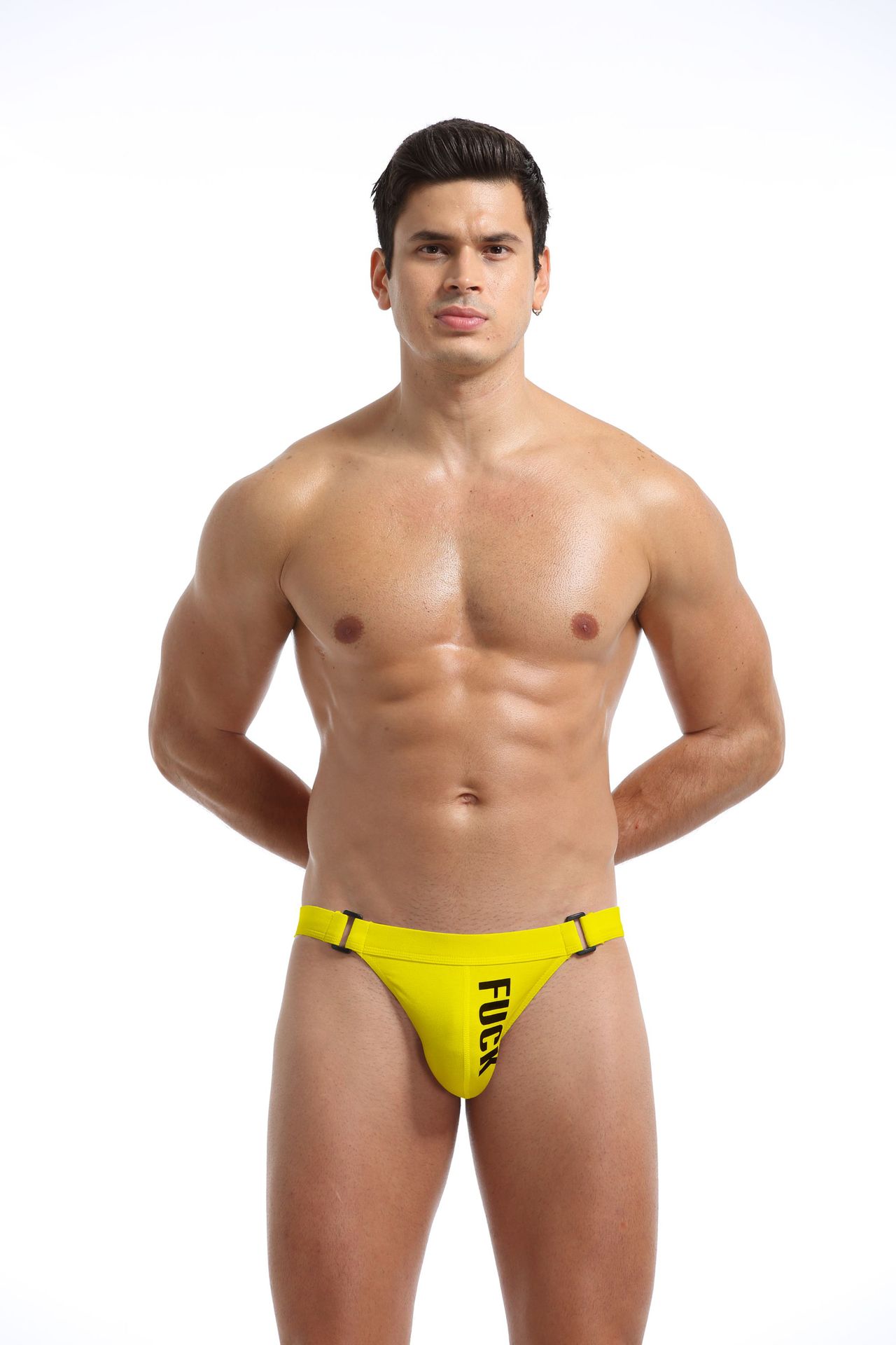 D.M Men's Thong Underwear Image 7